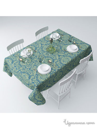 Скатерть "Перио", 145*220 см Сирень, цвет мультиколор