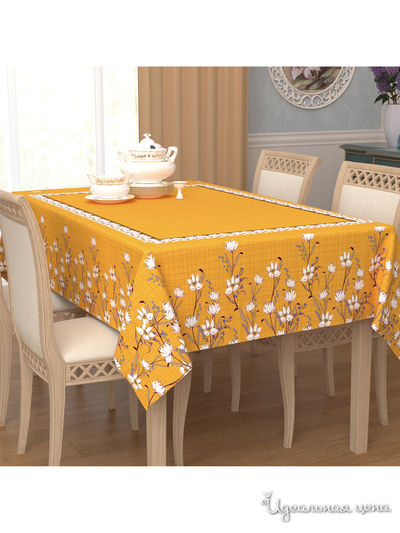 Скатерть, 145*220 см Сирень, цвет мультиколор