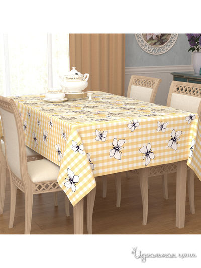 Скатерть, 145*120 см Сирень, цвет мультиколор