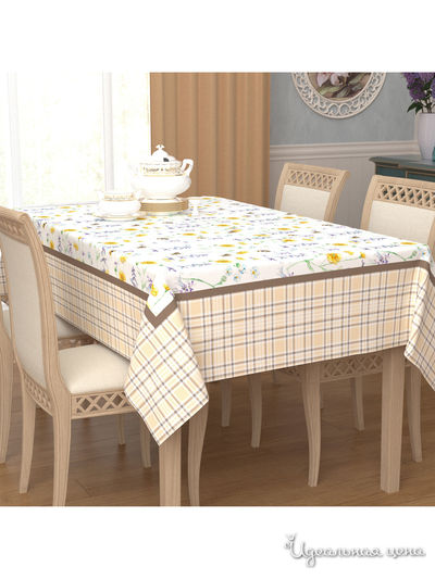 Скатерть, 145*120 см Сирень, цвет мультиколор