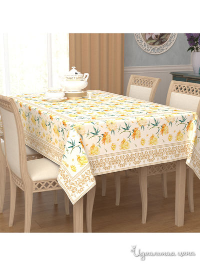 Скатерть, 145*120 см Сирень, цвет мультиколор