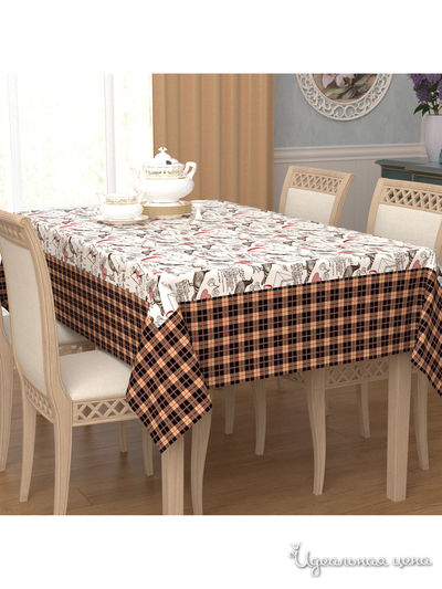 Скатерть, 145*120 см Сирень, цвет мультиколор