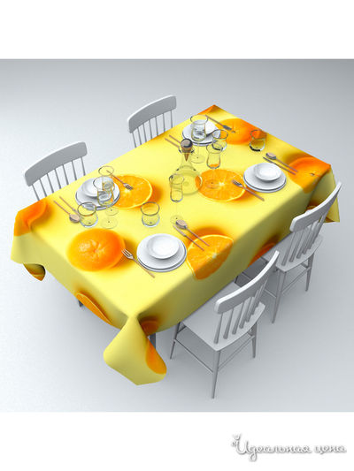 Скатерть "Витаминка", 145*220 см Сирень, цвет мультиколор