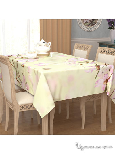 Скатерть, 145*120 см Сирень, цвет мультиколор