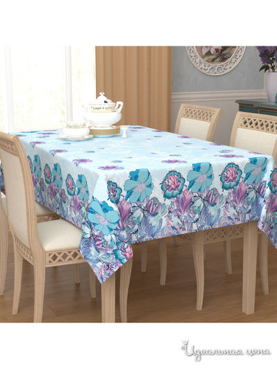 Скатерть, 145*220 см Сирень, цвет мультиколор