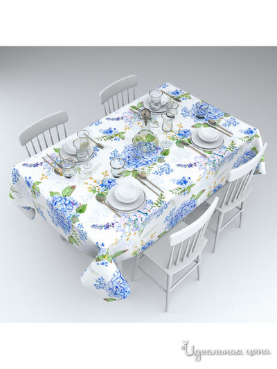 Скатерть "Глозерис", 145*120 см Сирень, цвет мультиколор