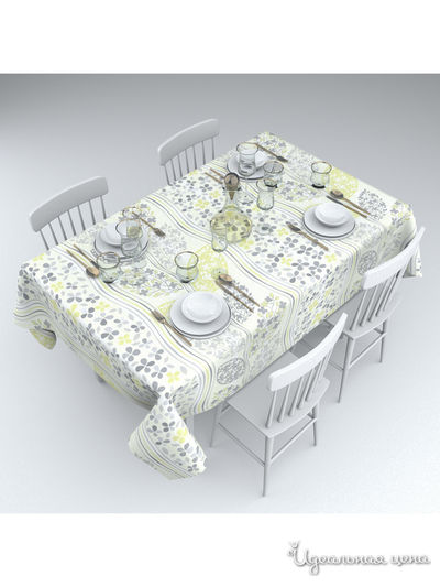 Скатерть "Флюида", 145*220 см Сирень, цвет мультиколор