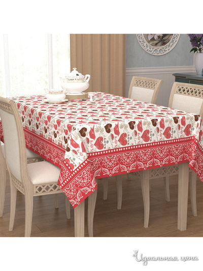 Скатерть, 145*220 см Сирень, цвет мультиколор