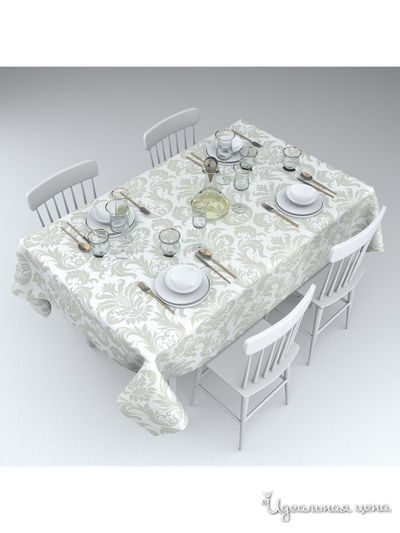 Скатерть "Крем-брюле", 145*220 см Сирень, цвет мультиколор