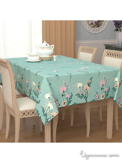 Скатерть, 145*120 см Сирень, цвет мультиколор