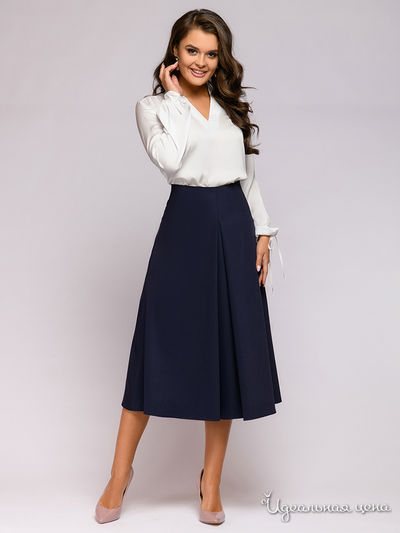 Юбка 1001 DRESS, цвет темно-синий