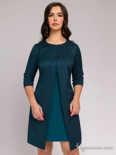Платье 1001 DRESS, цвет темно-зеленый