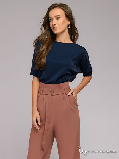 Топ 1001 DRESS, цвет темно-синий