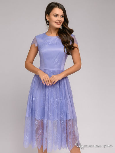 Платье 1001 DRESS, цвет сиреневый