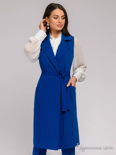 Жилет 1001 DRESS, цвет синий
