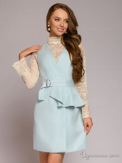 Платье 1001 DRESS, цвет голубой