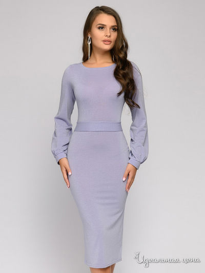 Платье 1001 DRESS, цвет сиреневый
