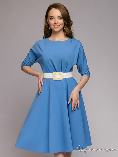 Платье 1001 DRESS, цвет голубой