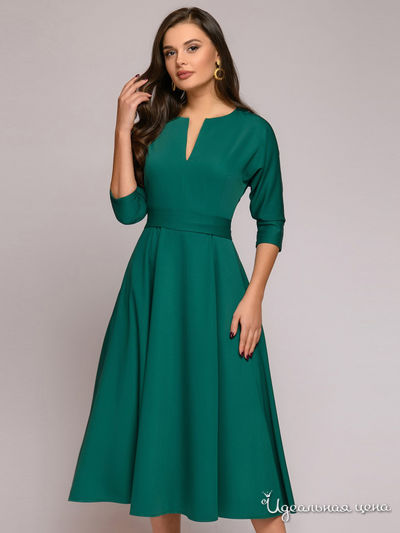 Платье 1001 DRESS, цвет зеленый