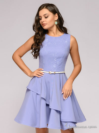 Платье 1001 DRESS, цвет сиреневый
