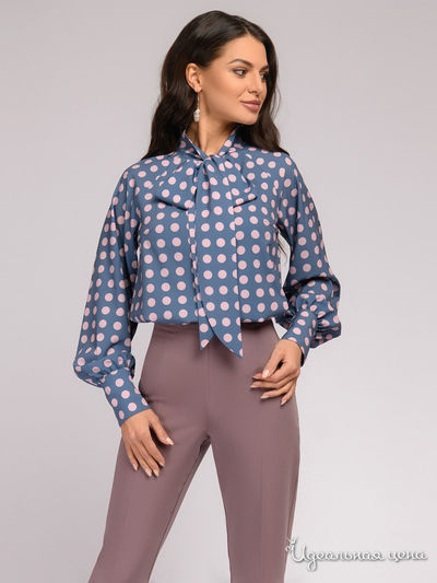 Блуза 1001 DRESS, цвет серый