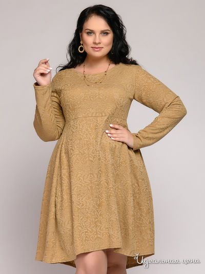 Платье 1001 DRESS, цвет бежевый