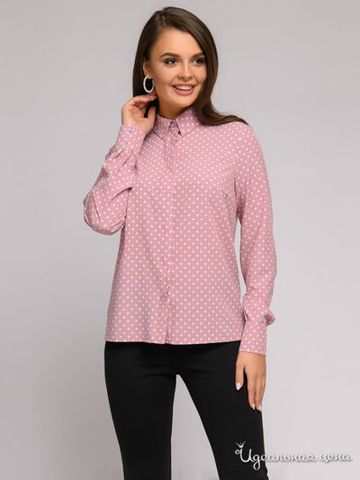 Блуза 1001 DRESS, цвет розовый