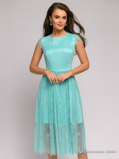Платье 1001 DRESS, цвет мятный