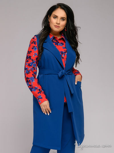 Жилет 1001 DRESS, цвет синий