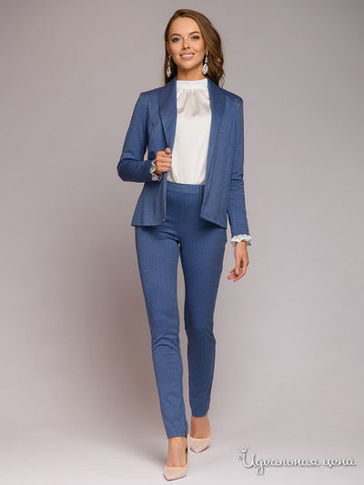 Брюки 1001 DRESS, цвет синий