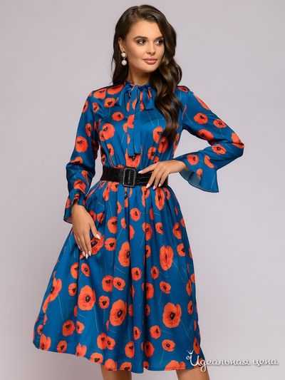 Платье 1001 DRESS, цвет синий