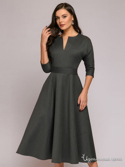Платье 1001 DRESS, цвет серый