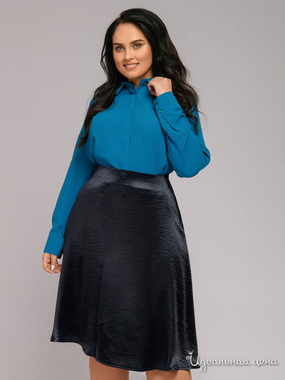 Блуза 1001 DRESS, цвет бирюзовый