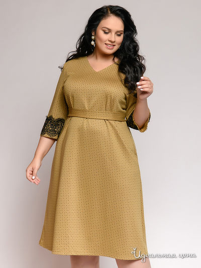 Платье 1001 DRESS, цвет бежевый