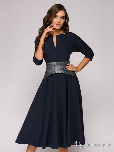 Платье 1001 DRESS, цвет темно-синий