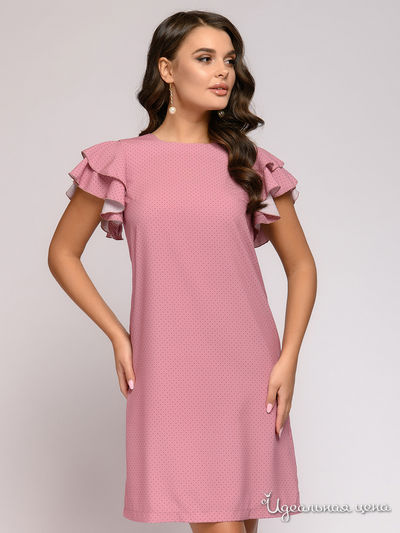 Платье 1001 DRESS, цвет розовый