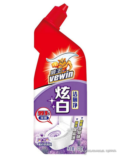 Средство для  унитазов с отбеливающим эффектом, 500 мл, VEWIN