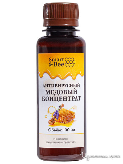 Концентрат антивирусный медовый, 100 мл, Smart Bee