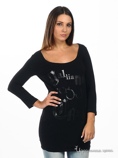 Лонгслив Galliano&Cavali, цвет цвет черный