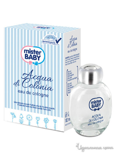 Одеколон для детей Eau de Cologne, 100 мл, MISTER BABY