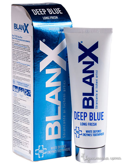 Зубная паста Экстремальная свежесть Deep Blue, 75 мл, Blanx