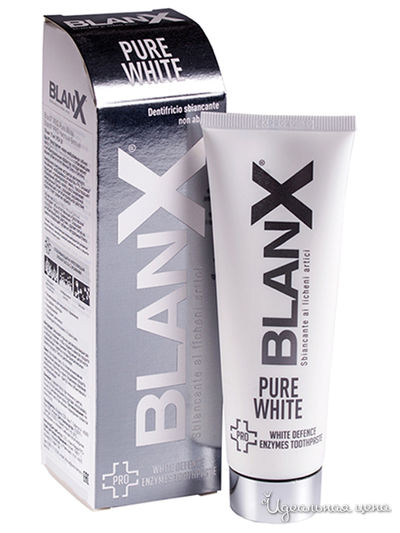 Зубная паста Чистый белый Pure White, 75 мл, Blanx