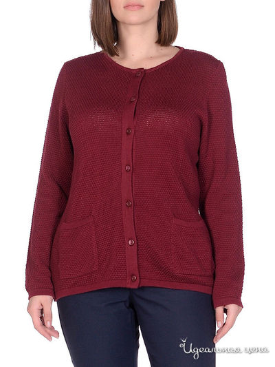 Кардиган Loriata, цвет бордовый