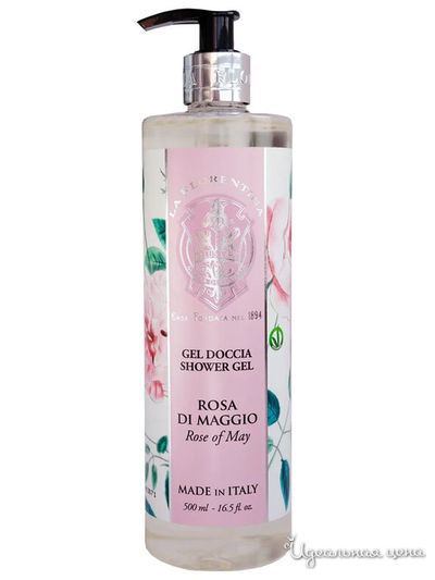 Гель для душа Майская роза, 500 мл, La Florentina