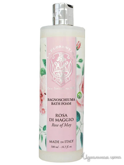 Пена для ванны Майская роза, 500 мл, La Florentina