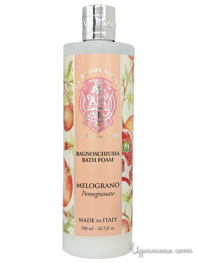 Пена для ванны Гранат, 500 мл, La Florentina