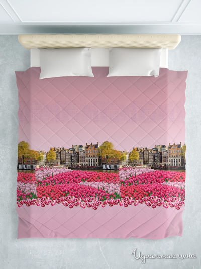 Покрывало стеганое, 145*210 см Стильный дом, цвет мультиколор