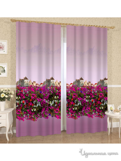 Фотошторы, 145*260 см, 2 шт Стильный дом, цвет мультиколор