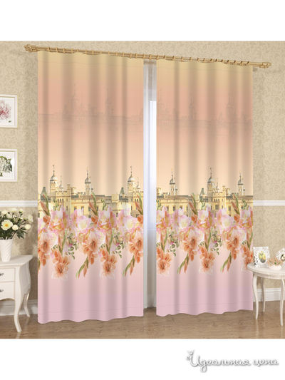 Фотошторы, 145*260 см, 2 шт. Стильный дом, цвет мультиколор