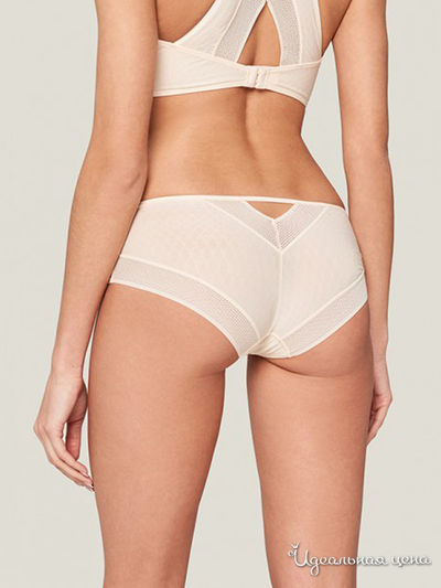 Трусы-хипстеры Sensera, цвет кремовый